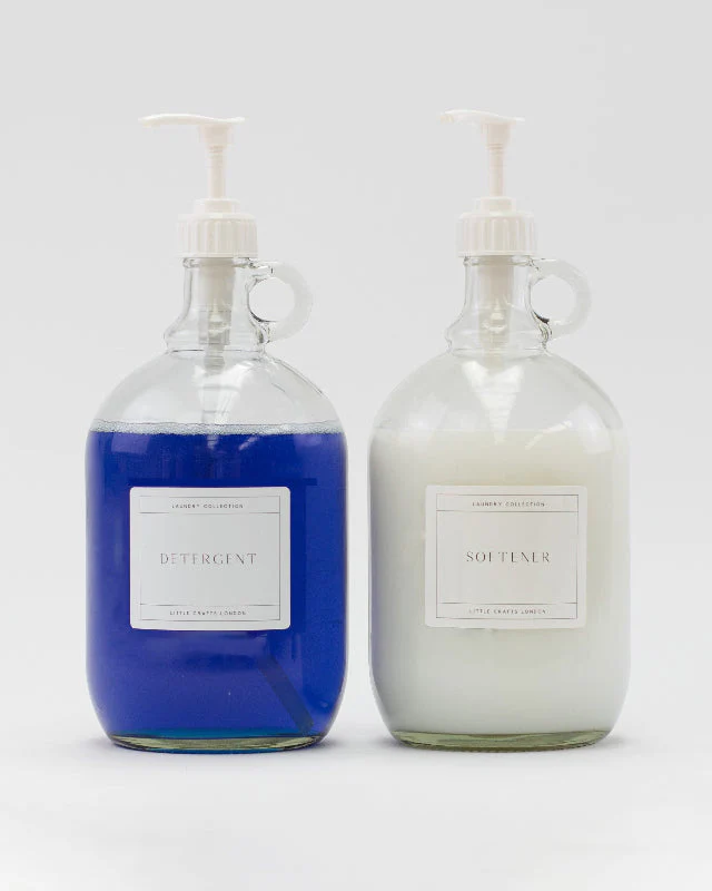 2L Clear Glass Laundry Bottle - Image 6