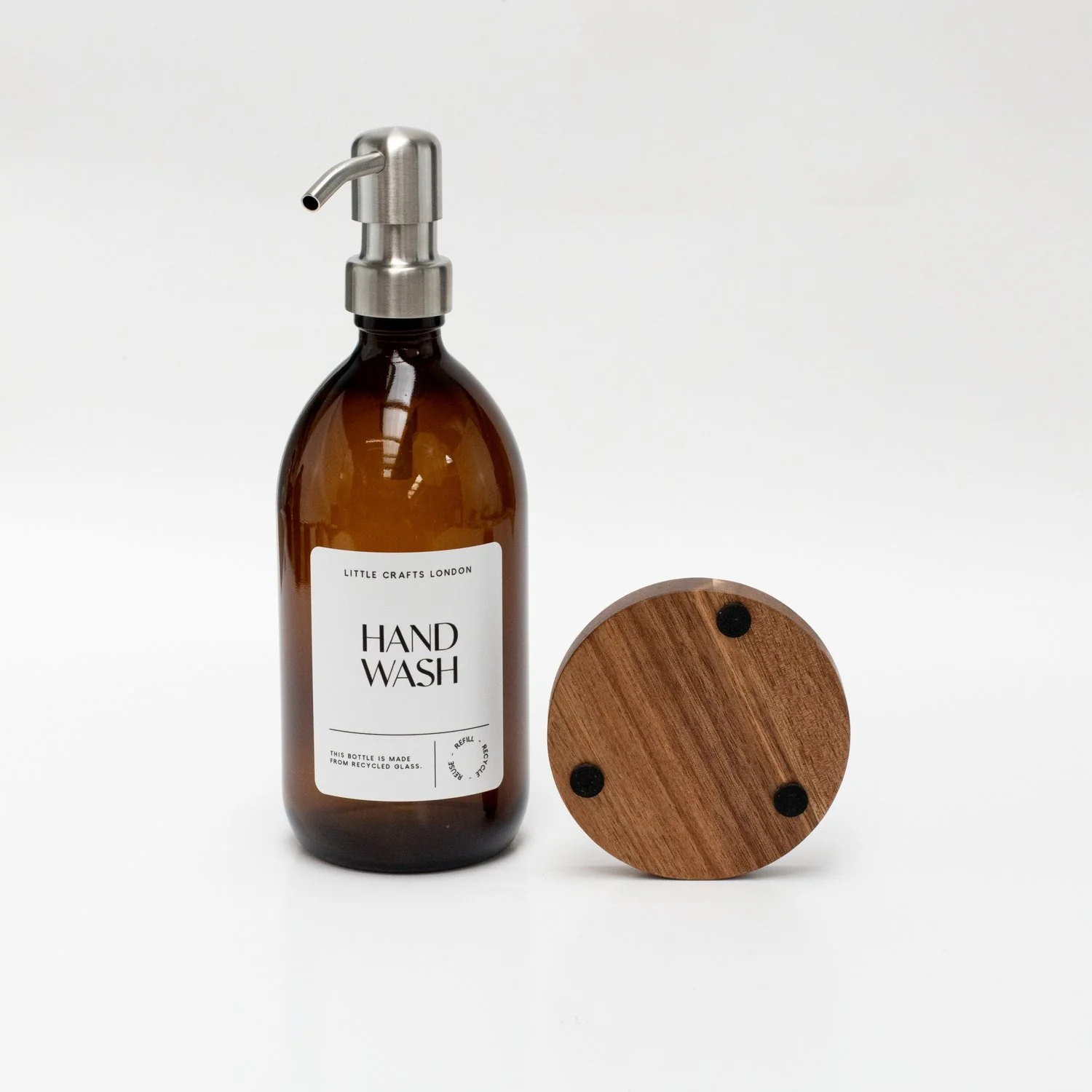 Acacia Wood Single Bottle Holder - Image 3