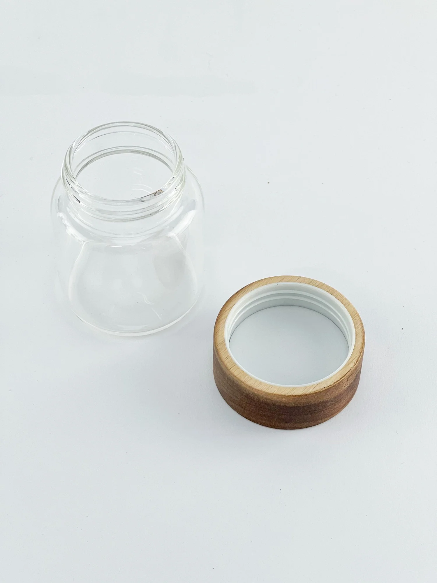 Acacia Wood Glass Spice Jar 180 ML - Image 15