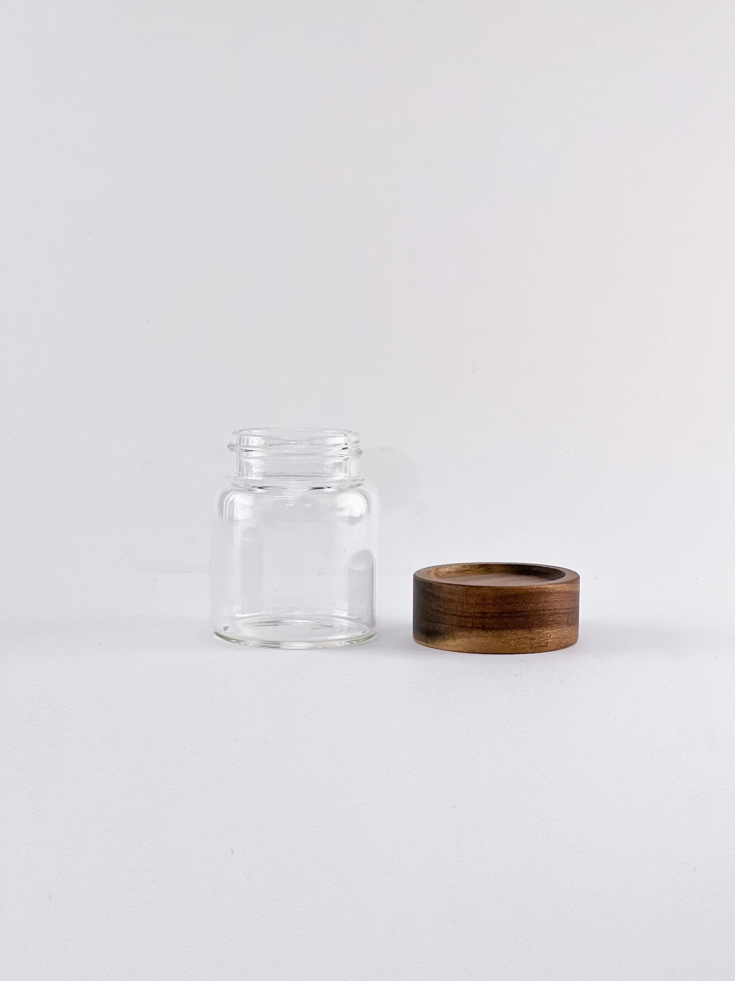 Acacia Wood Glass Spice Jar 180 ML - Image 17