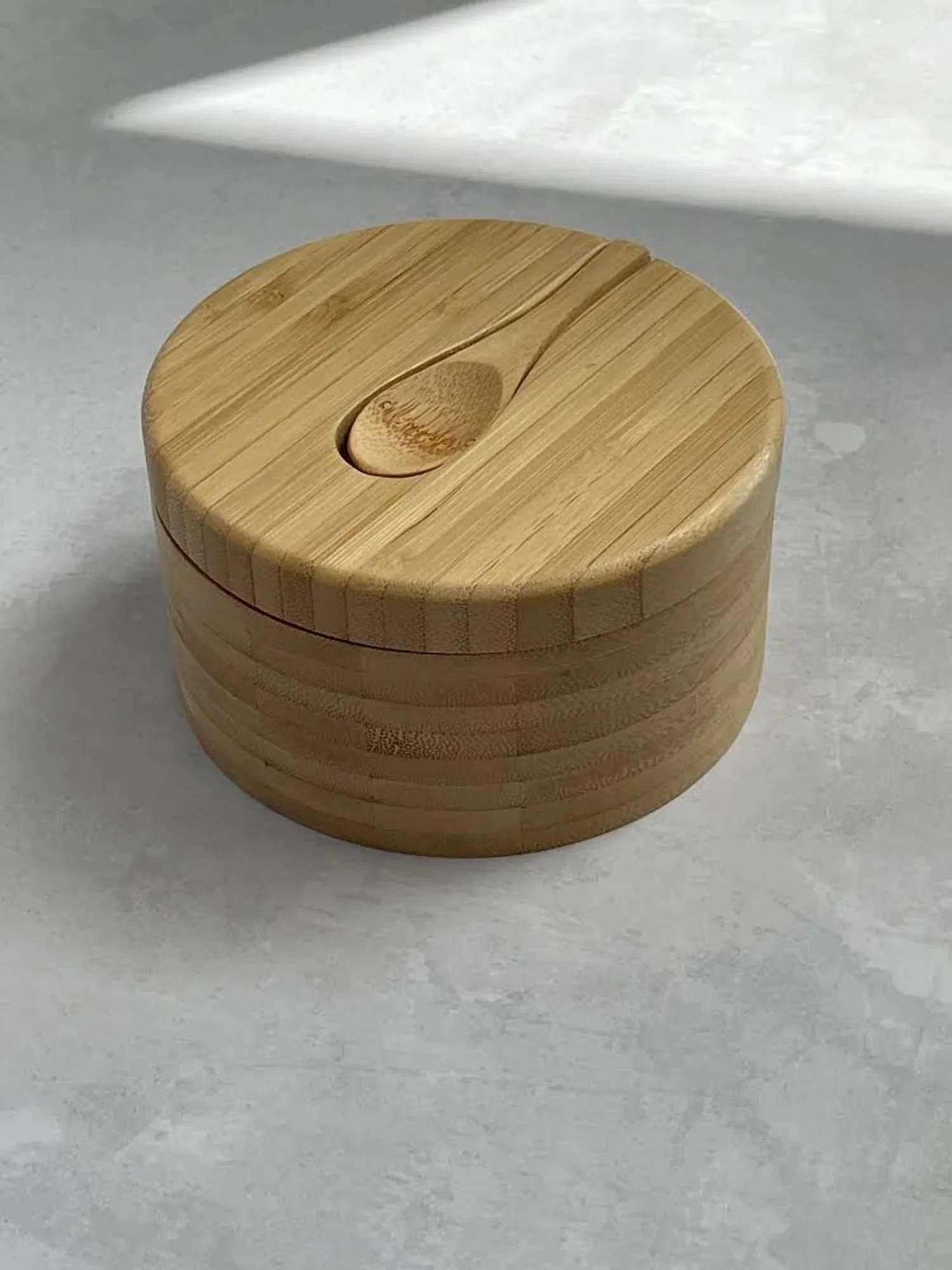 Bamboo Pot Double Compartment - Image 3