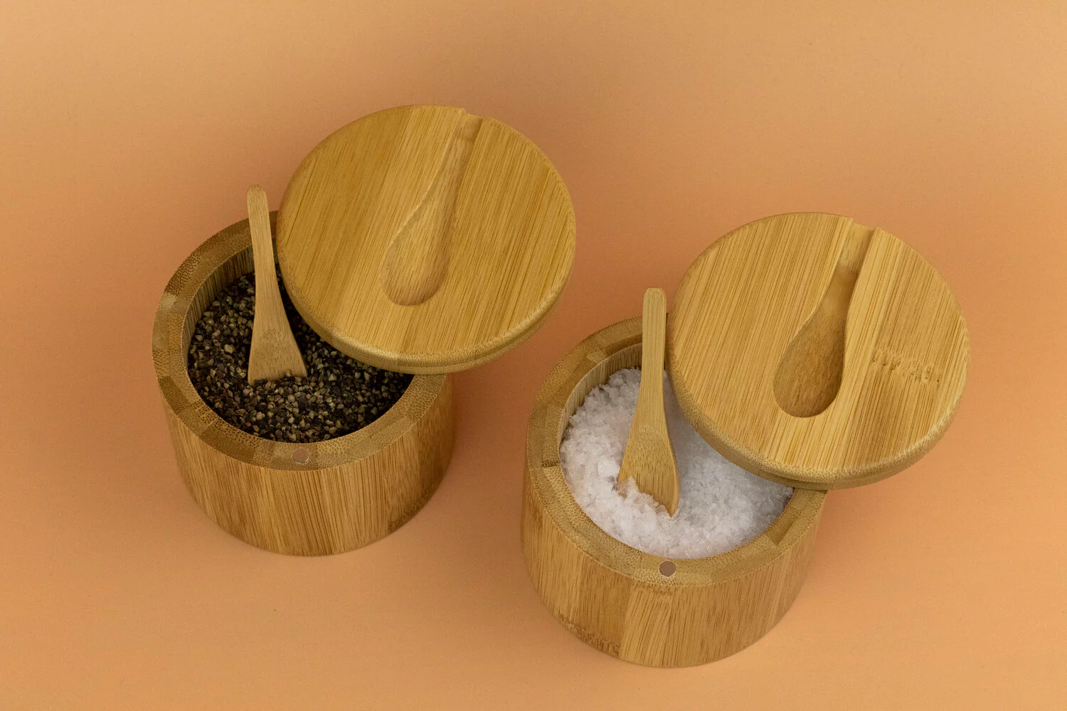 Bamboo Pot with Spoon - Image 5
