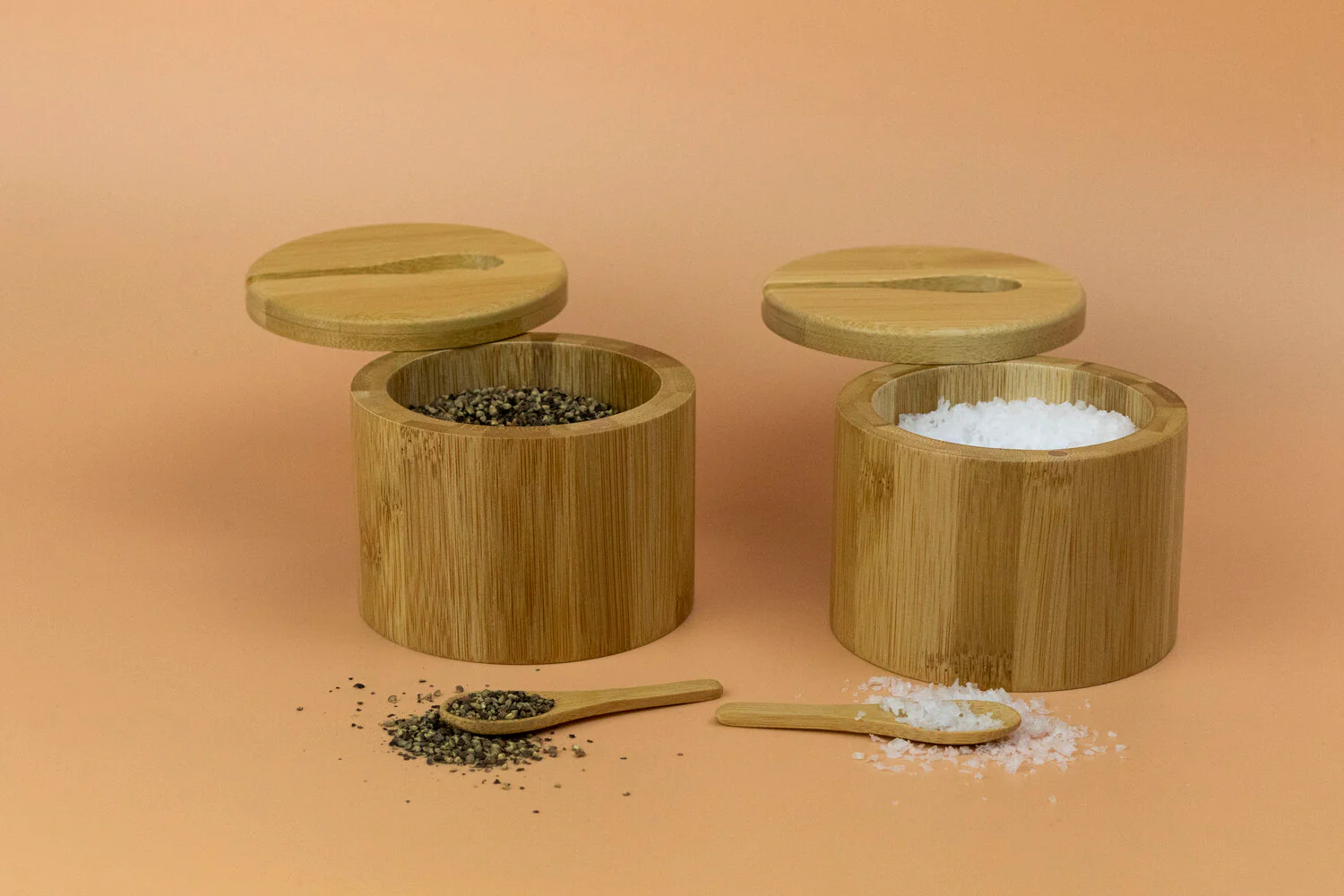 Bamboo Pot with Spoon - Image 6