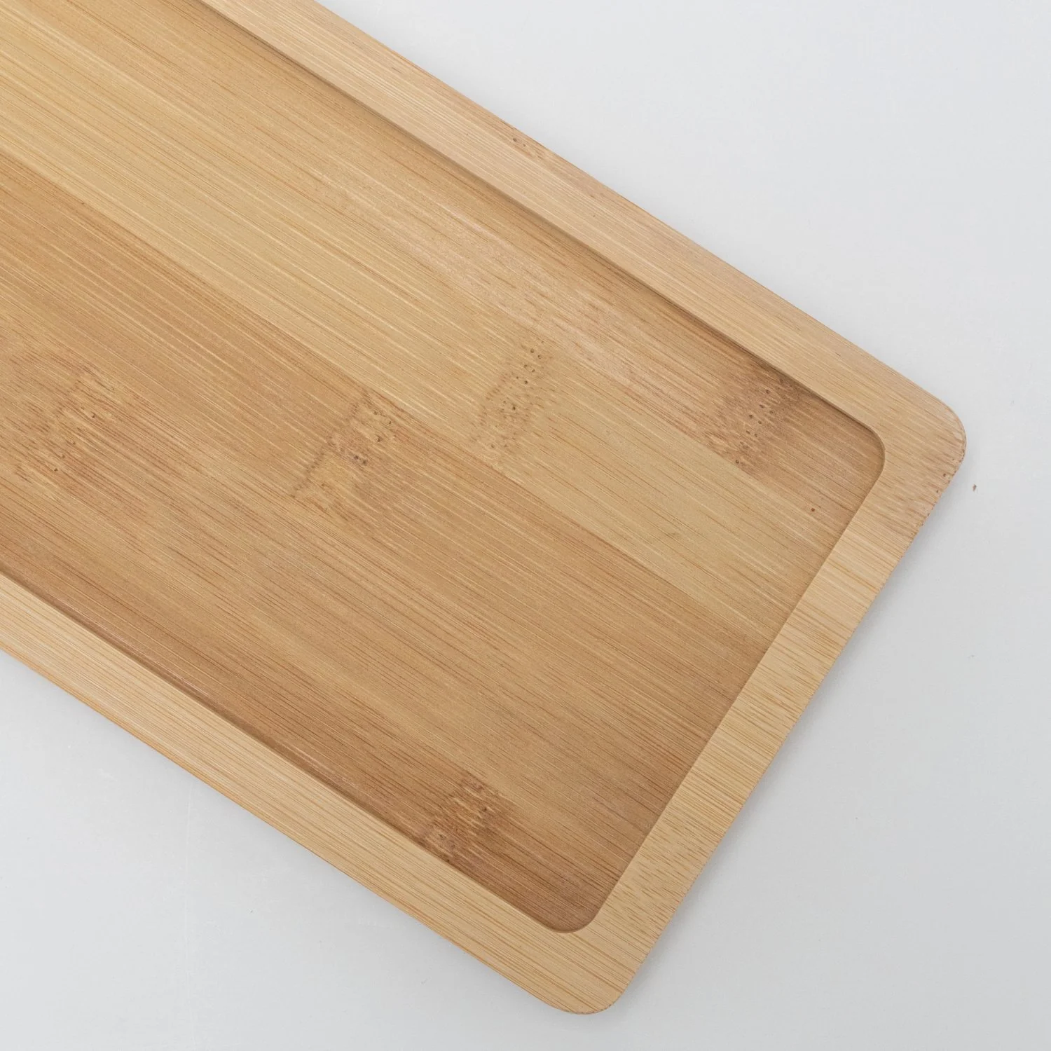 Bamboo Rectangle Long Tray - Image 3