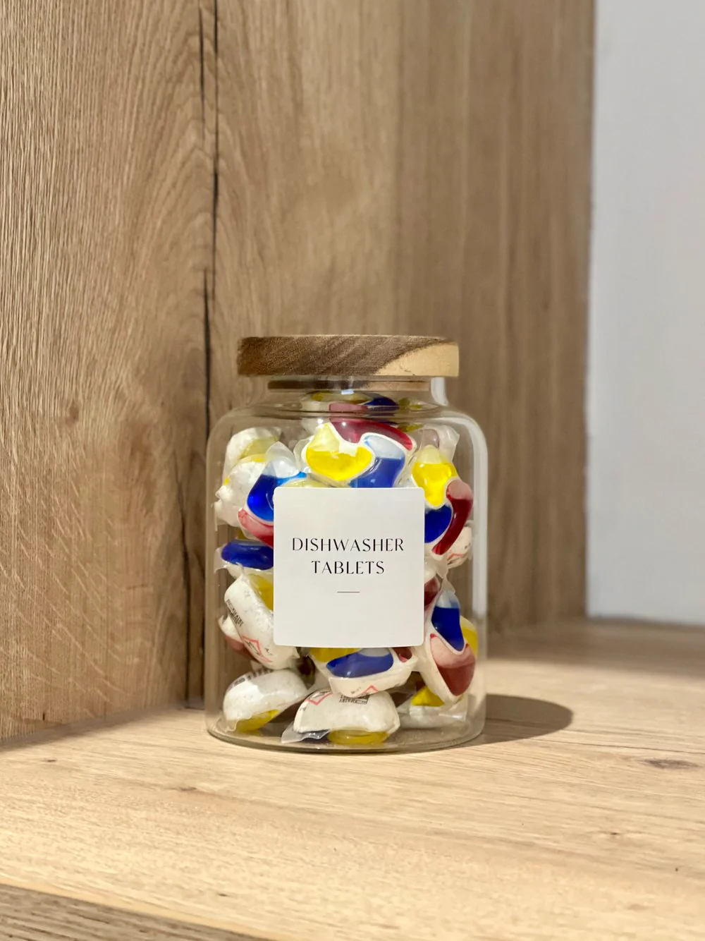 Create your own labels! Classic Personalised White Pantry Labels 6 CM x 6 CM - Image 7