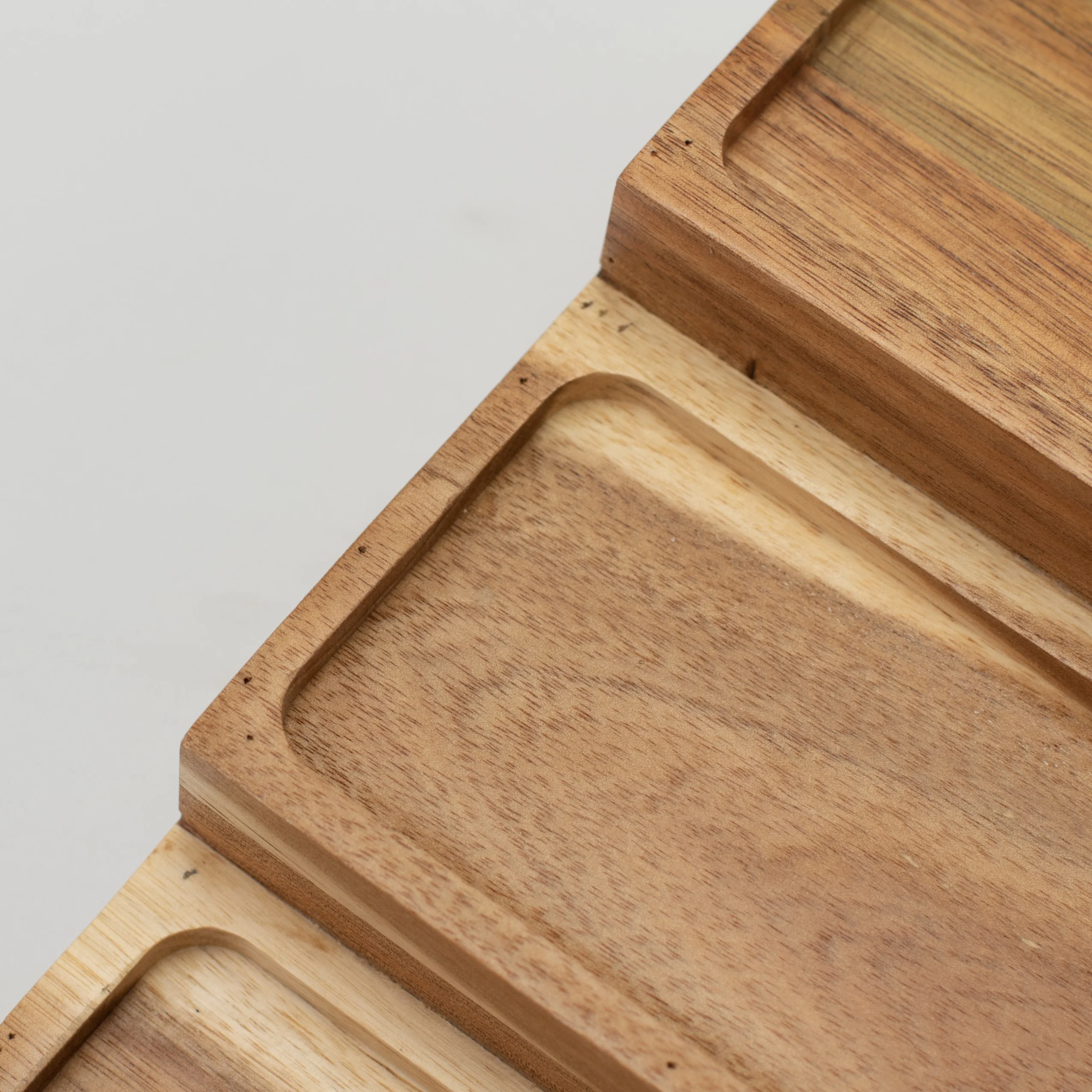Imperfect Acacia Spice Rack Holder - Image 4