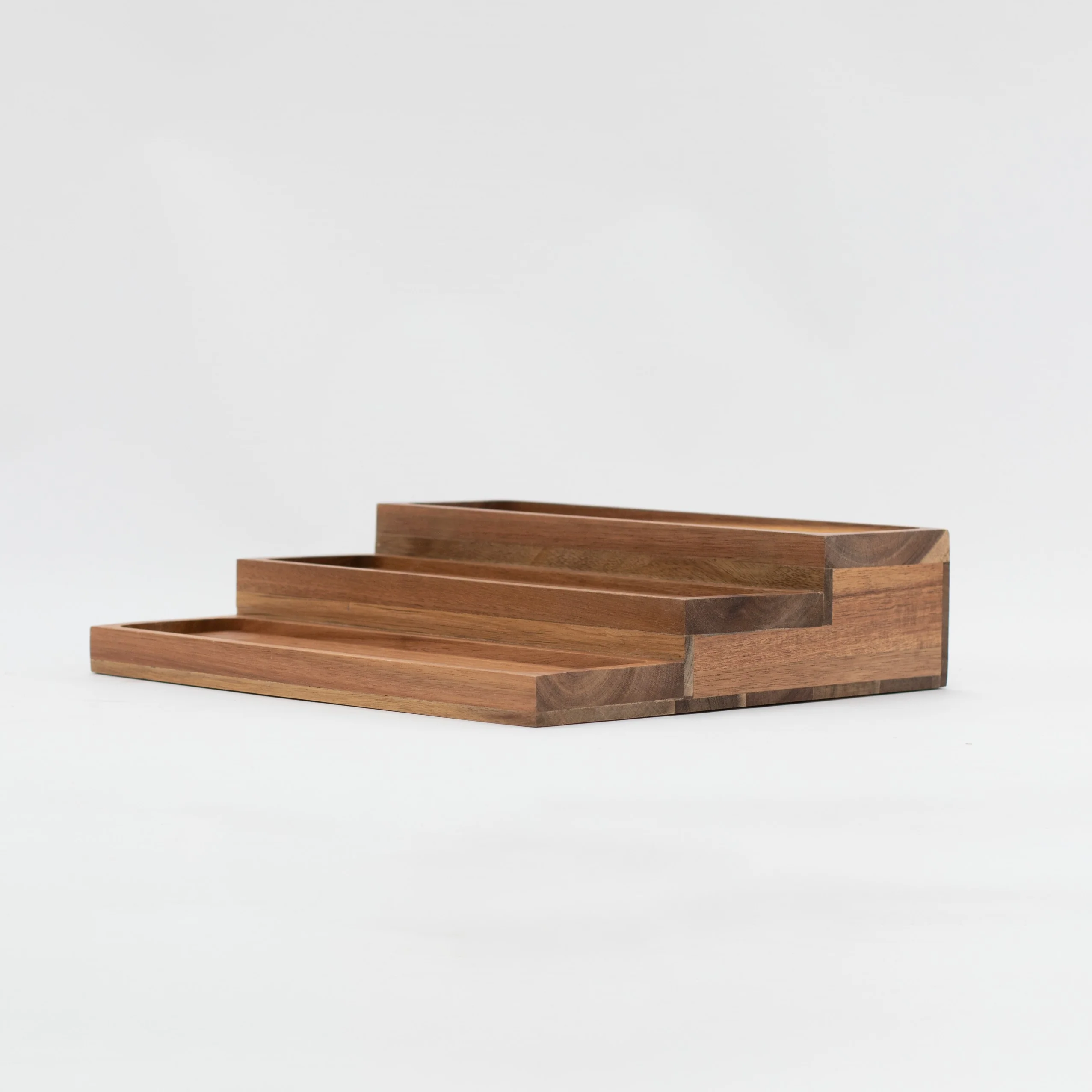 Imperfect Acacia Spice Rack Holder - Image 7