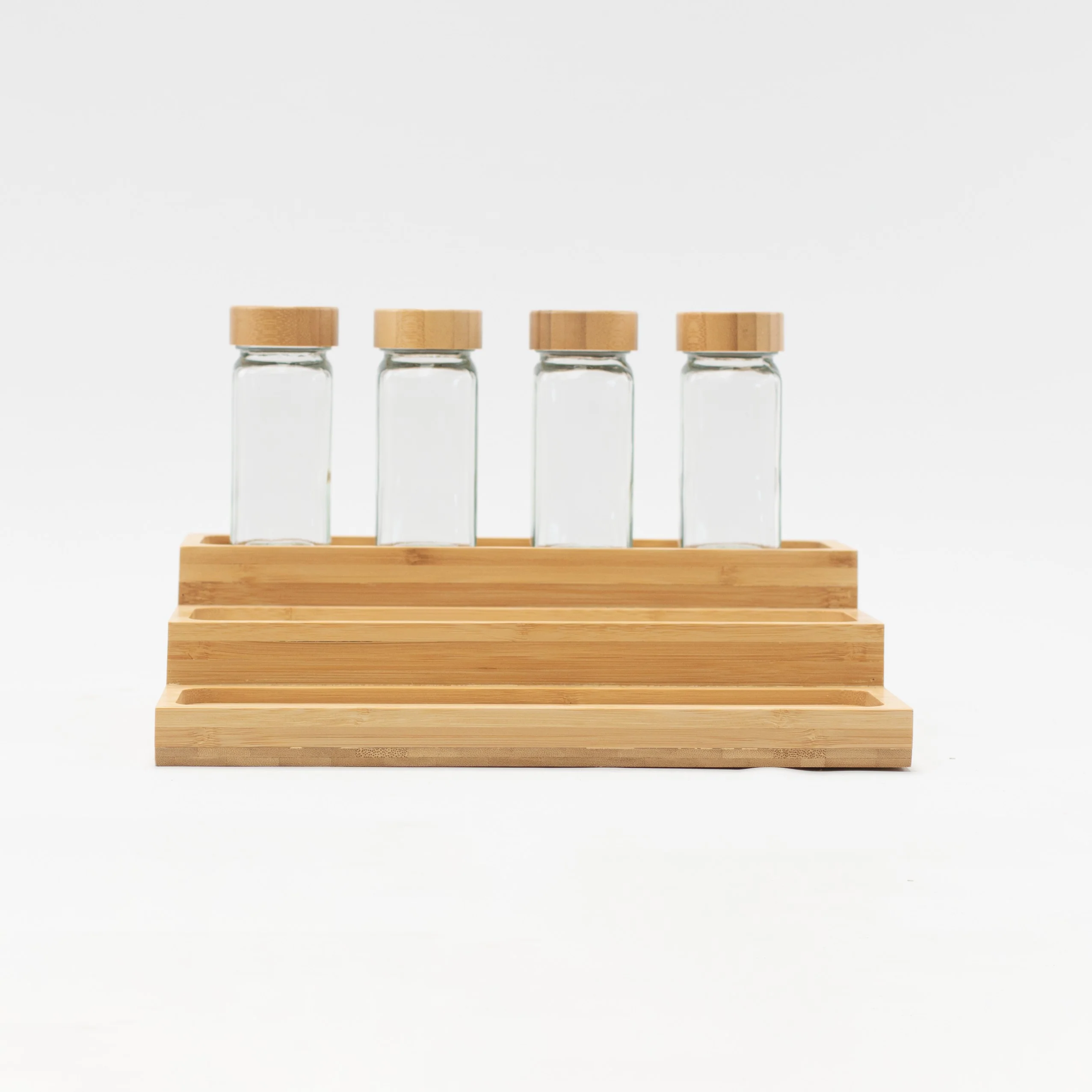 Imperfect Bamboo Spice Rack Holder - Image 8