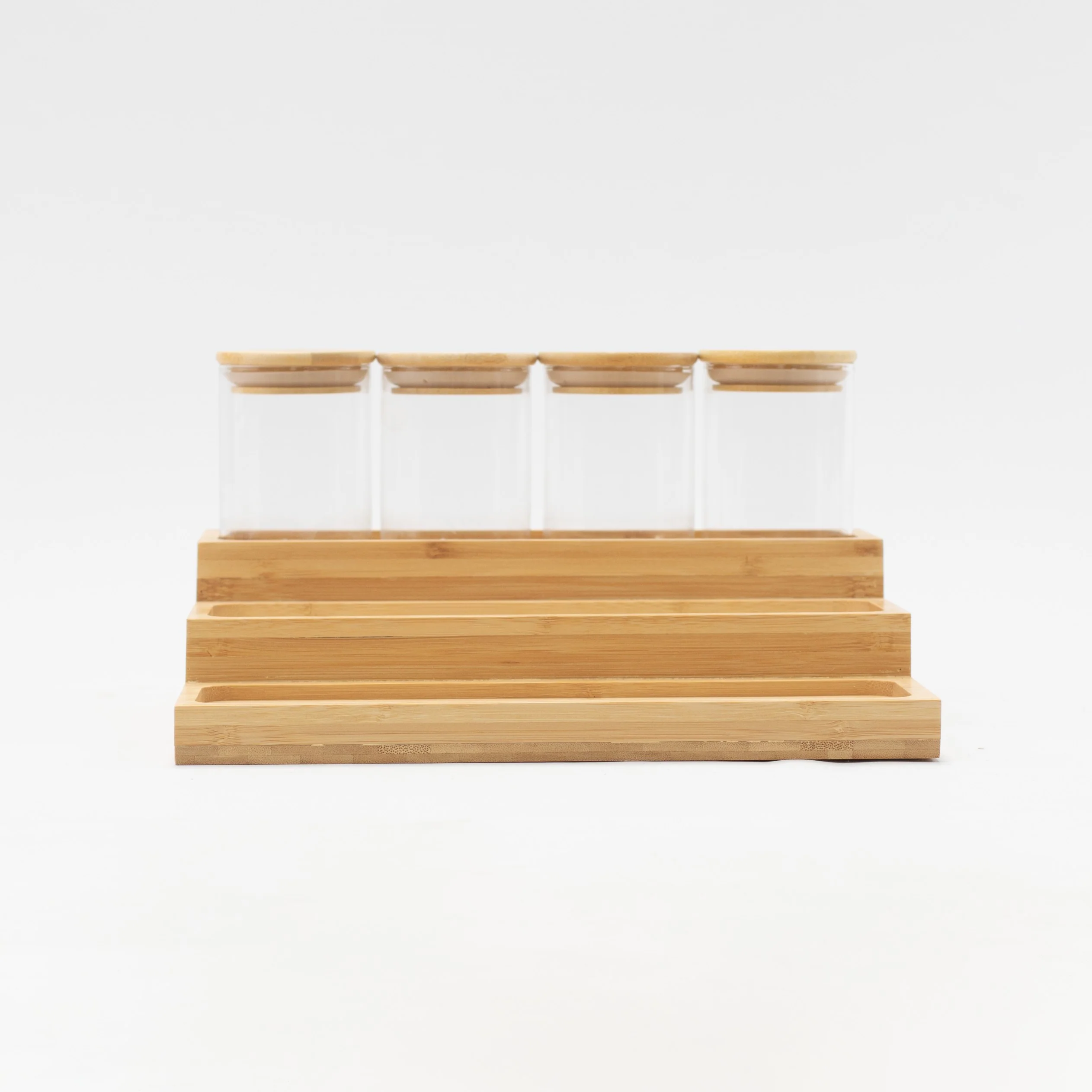 Imperfect Bamboo Spice Rack Holder - Image 9