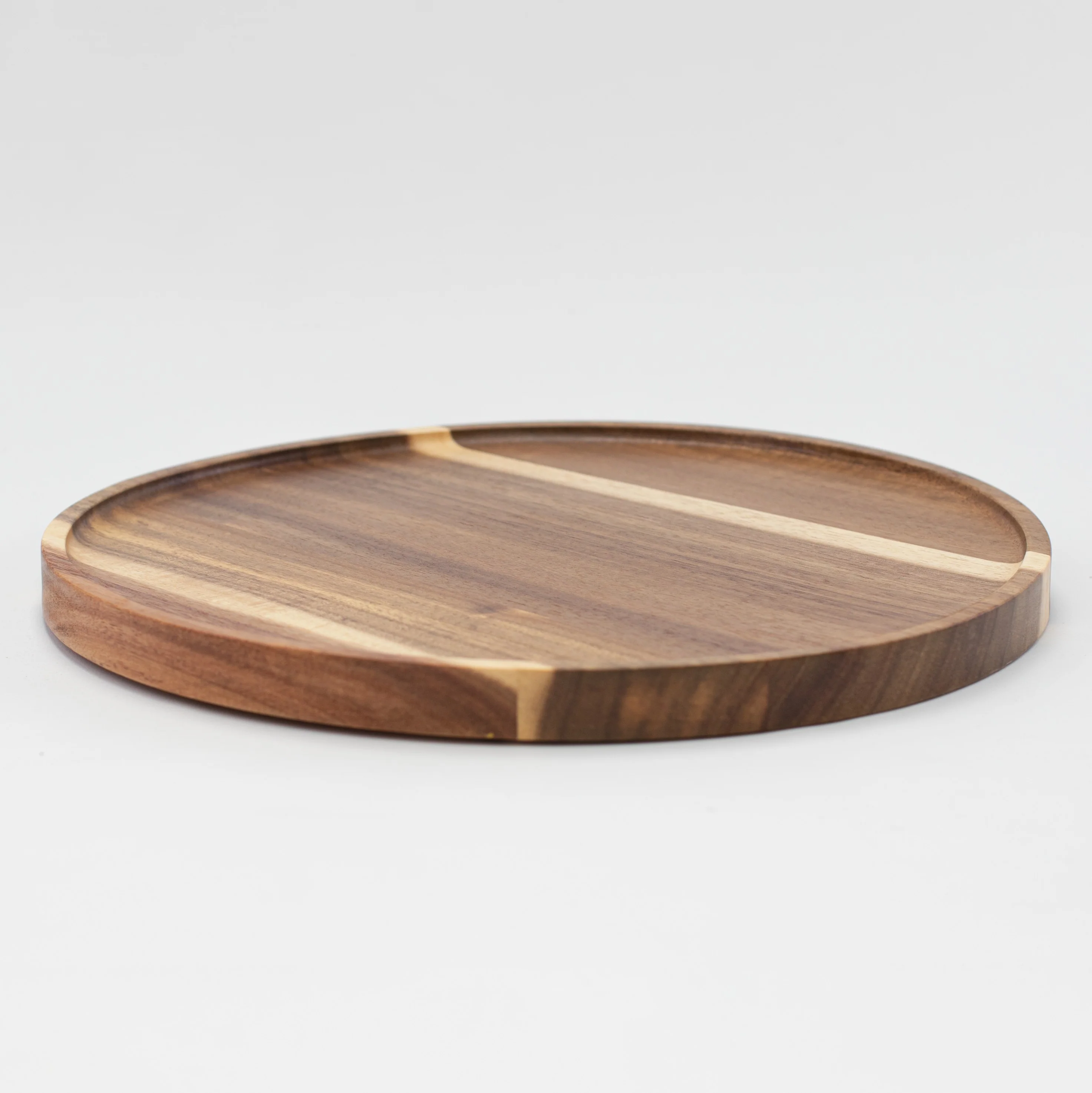 Round Acacia Tray 31.5 CM Diameter - Image 3