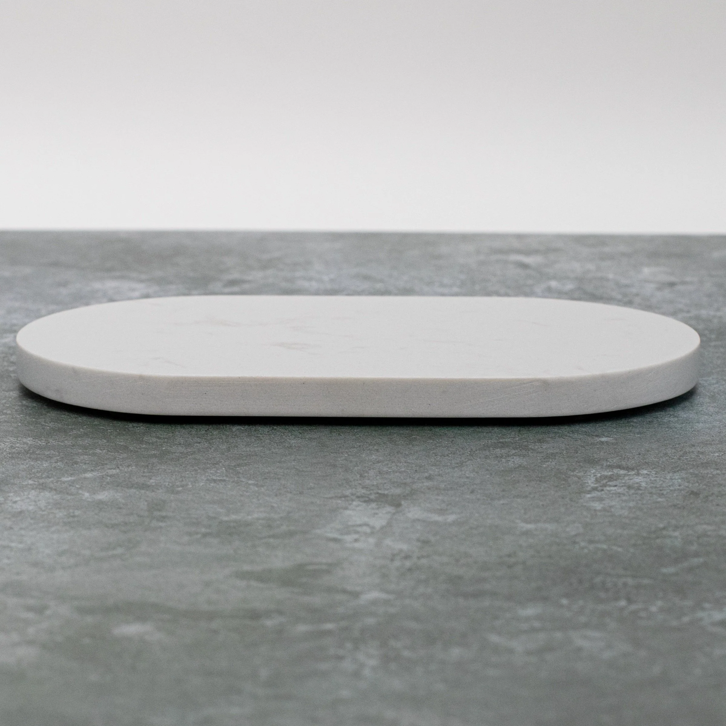 White Marble Oval Tray - Image 4
